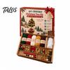 All in One Crochet Material Pack Christmas Hot Air Balloon Kit, Hanging Ornament DIY Relaxing Handicraft Hobby Set Festive Craft Kit for Adults,