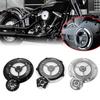 Compatible Clutch & Engine Side Cover for Harley Street Glide, Road King, Softail Heritage, Fat Boy, and Dyna.