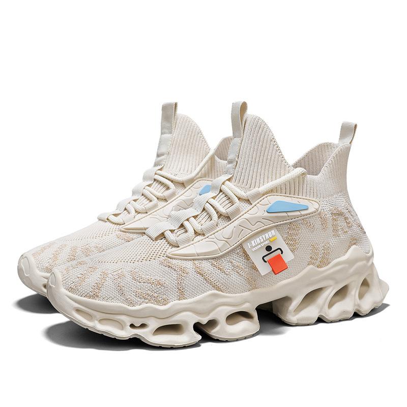 Летняя мужская обувь дышащая сетчатая спортивная обувь мужская универсальная сетчатая обувь для бега повседневная обувь для папы