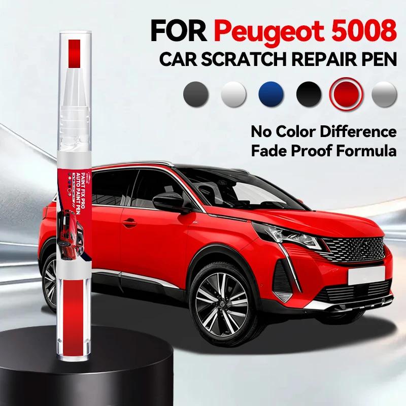 Car Dedicated For Peugeot 5008 2017-2025 P84 Paint Repair Pen Touch Up Scratch Remover DIY Auto Accessories Black White Red Blue