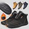 Зимние зимние ботинки для мужчин и женщин, сохраняющие тепло, хлопковая обувь, уличная походная обувь, плюшевые теплые высокие ботильоны, мужские кроссовки