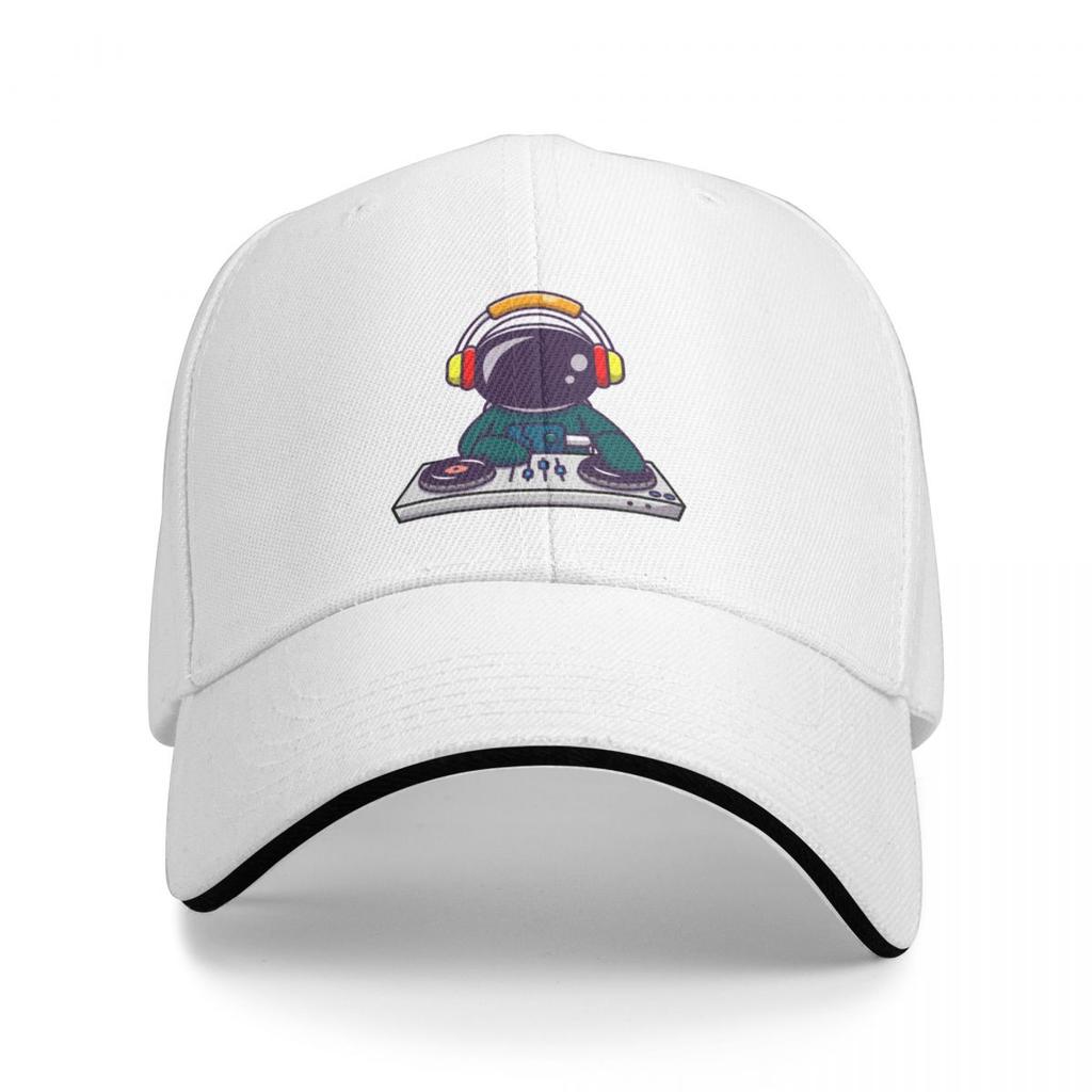 Astro DJ Baseball Cap Cute Snap Back Hat Hiking Hat Party Hats Unisex'S Hats Women'S