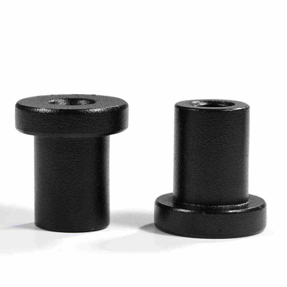4pcs Black Sliding Door Hardware Carbon Steel Wall Track Spacers Barn Door Spacers Sliding Door