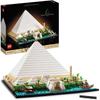 LEGO® 21058 Architecture The Great Pyramid of Giza, Creative Leisure Model Building Kit, World Monument and Decoration