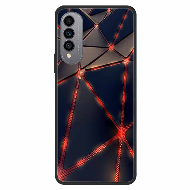 Для WIKO T50 Чехол T 50 Мягкий силикон ТПУ Задняя крышка Для Wiko T50 W-P861-01 W-P861-02 Чехол для телефона WikoT50 Черный Защитный Окрашенный