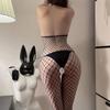 Сексуальное женское нижнее белье прозрачные сексуальные носки-рыбалки снимающиеся цельные большого размера сетчатый костюм набор соблазна