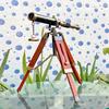 Tripod Brass Telescope With Adjustable Tripod Stand  Finish Table Top Brass Telescope, Gift For Dad, Valentine Gift