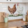 Садовый стиль Петух зеленая трава спальня кухня домашний фон ландшафтный дизайн настенная наклейка