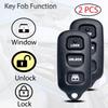 Key Fob Keyless Entry Fits for Toyota 4Runner Sequoia 1999 2000 2001 2002 2003 2004 2005 2006 2007 2008 2009 Remote Control Replacement 89742-35050