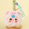 Panda Three Baby Dinosaur Pig Rabbit Duck Sheep Shaped Plush Doll Pendant