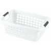 Laundry Basket - BIGBUY HOME - White - 70 L - 64x46x23.5 Cm - Laundry Accessory