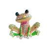 Брошь унисекс в форме лягушки со стразами, декор для пальто, противоскользящая сумка, воротник, шляпа, шарф, украшение