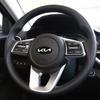 AADU1 1PCS Car Steering Wheel Center Sticker For Kia K2 K3 K5 Rio Soul Sportage Car Interior Stickers Decoration Accessories
