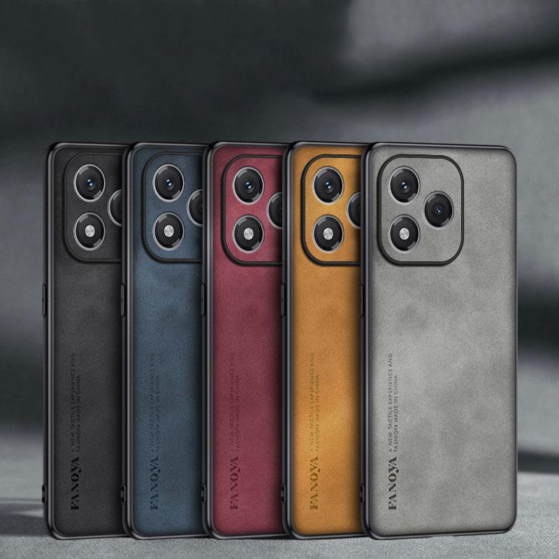 Роскошный чехол-бампер из овчины, ПУ-кожи и силикона для Honor 400 Pro, 400Pro, для Honor 400 Lite