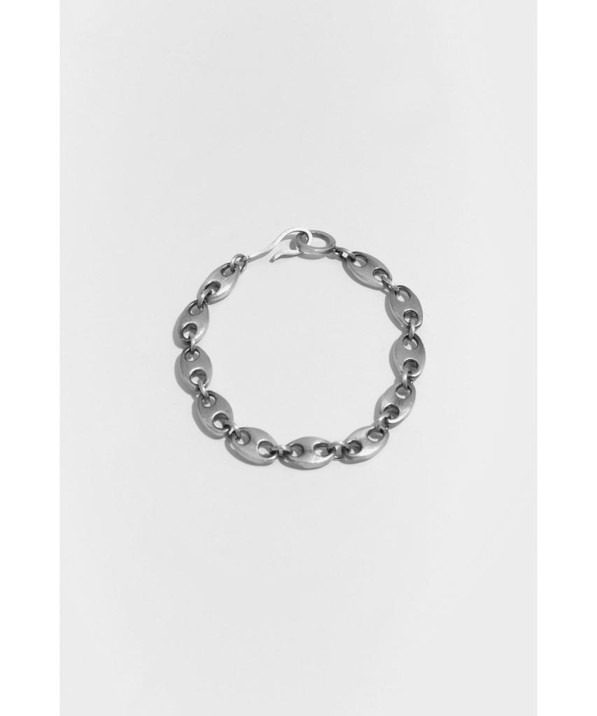 Youth Stud Link Chain Bracelet - Silver