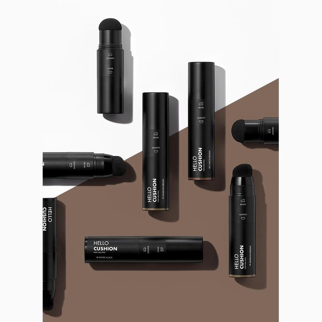 Mise En Scene Hello Cushion Hairline Stick 2,5 г # 1B Мистический черный