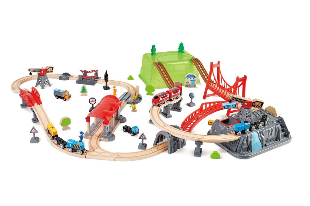 Hape Tidying Box Rail Set E3764 (Ages 3+)