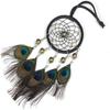 12 Inches Dream Catching Net Pendant Peacock Feathers Feather Wind Chime Pendant  Room