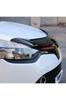 FOR Renault Clio 4 2012 To 2020 Front Hood Protection Spoiler Front Bug Shield Hood Deflector Guard Glossy Black