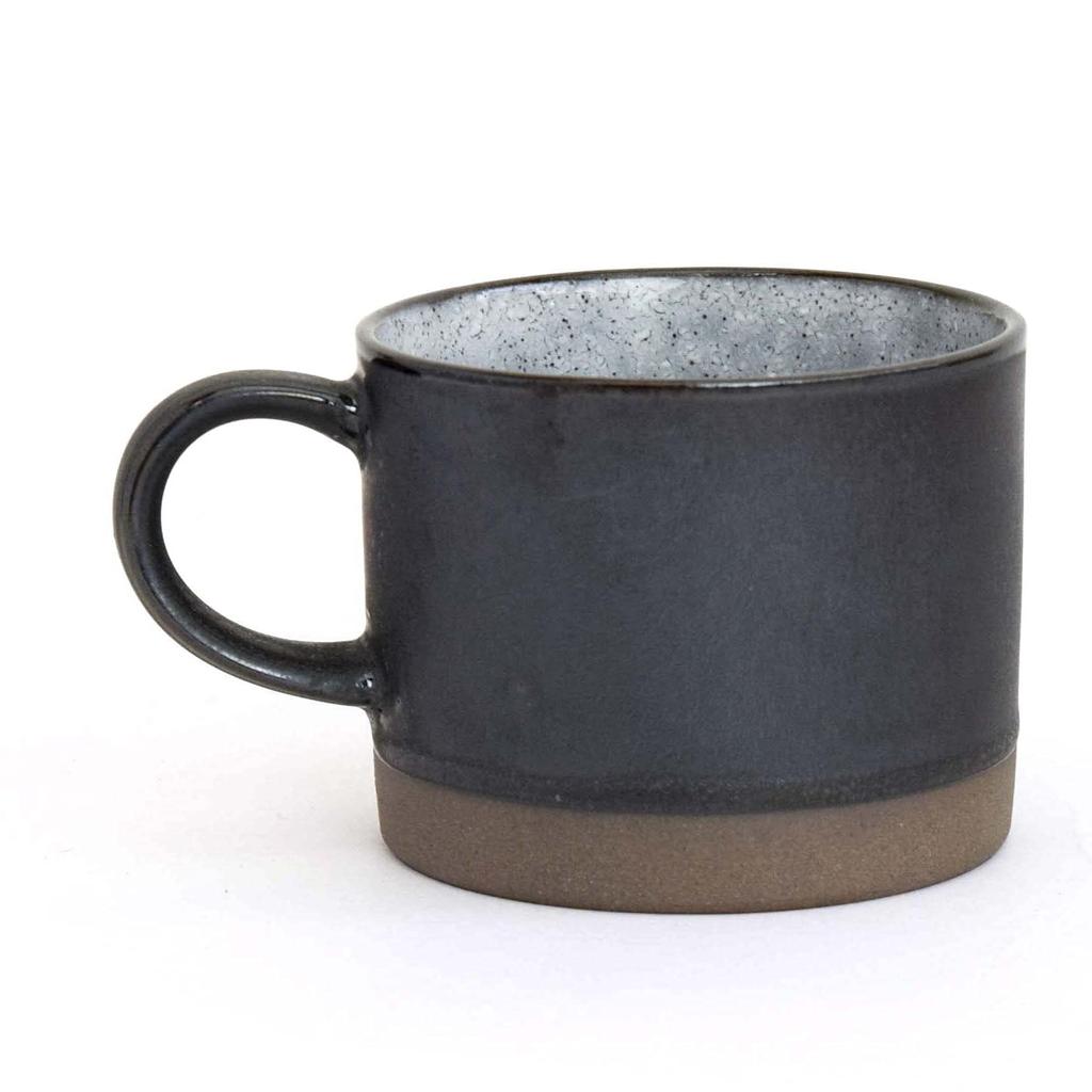 Tatara Mino Ware Mug, Gray, Japanese Tableware, Dishwasher and Microwave Safe, Perfect for Japanese Cafes and Home Use, Ceramic, Made in Japan,