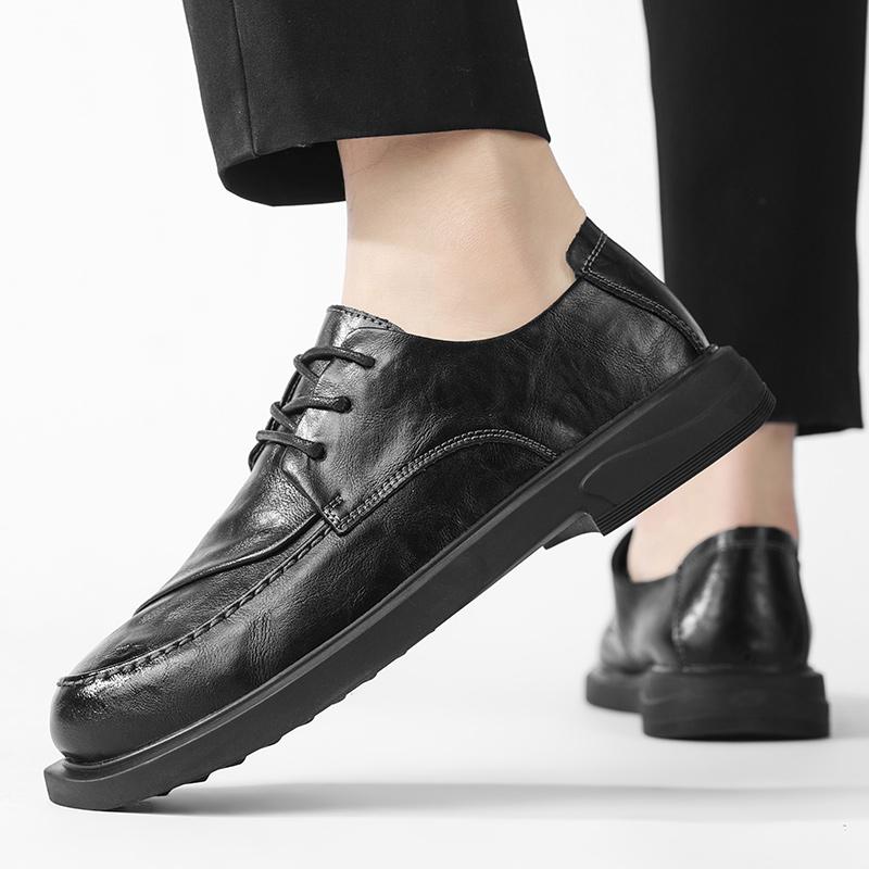 Брендовая мужская обувь из натуральной кожи, универсальные мужские кроссовки, модные мужские туфли-оксфорды, деловая обувь ручной работы