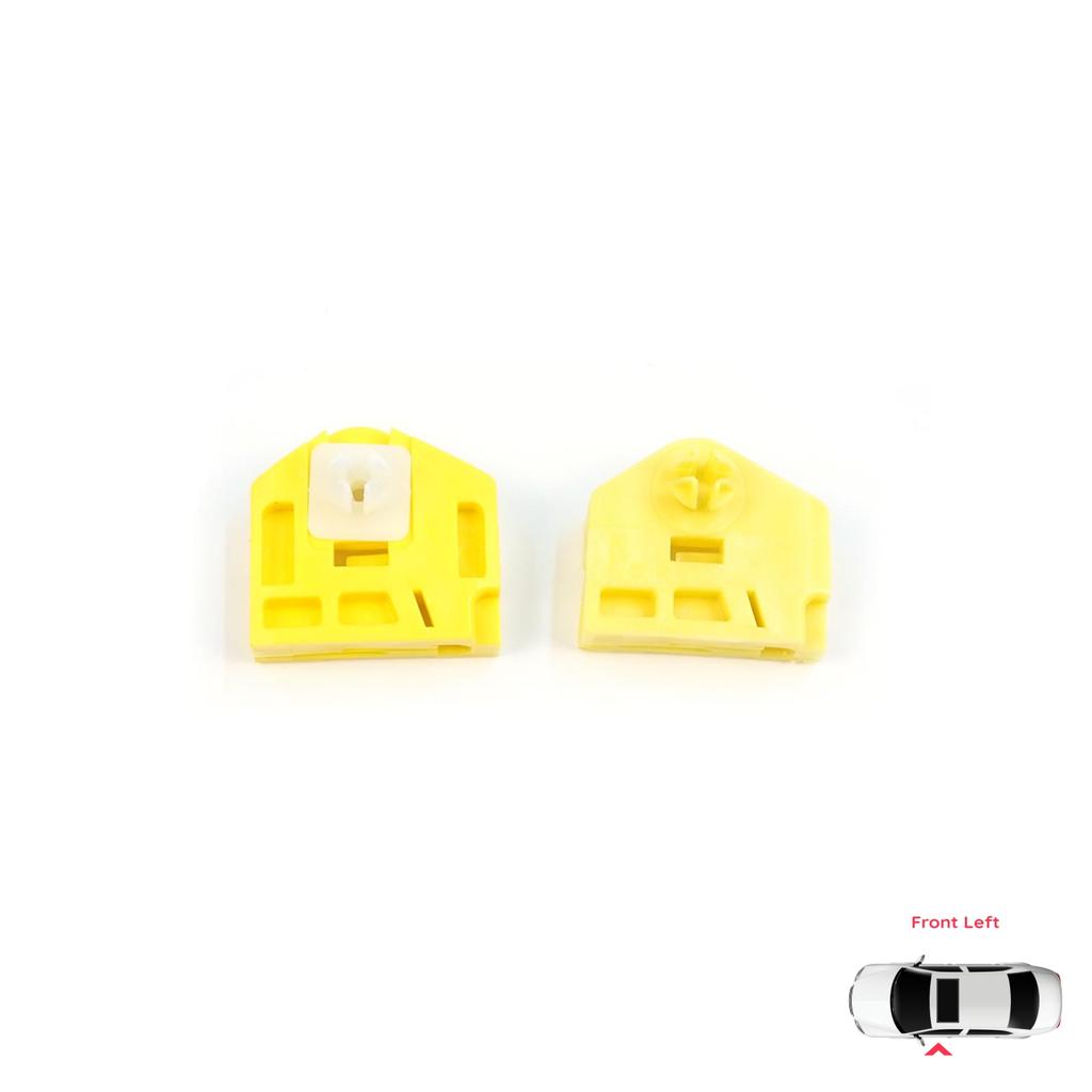 EWR5614 Window Regulator Repair Clips A+B Front Left for Renault Kangoo MK2 FW KW 2007-2021 Citan W415 807212230R