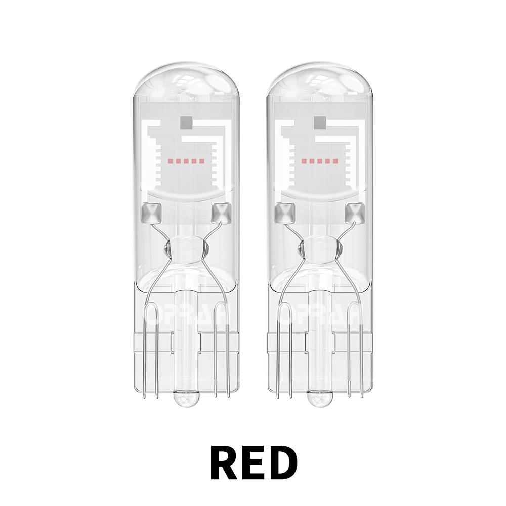 2X T10 W5W 194 T15 W16W LED Bulbs Reading Lights COB Auto Brake Lamp Glass Sapphire Drive-free Dome Light Amber 12V White 6000K