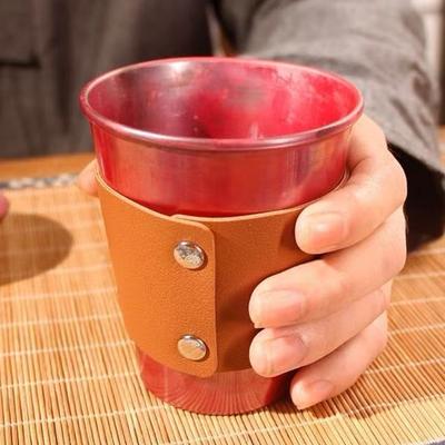 Винтажная Медная Кружка для Moscow Mule, Портативная для Кемпинга на Открытом Воздухе, Ручной Работы, Чашки для Напитков, Пивной Стакан, Кружка для Питья, 300 мл, Чашка для Чая
