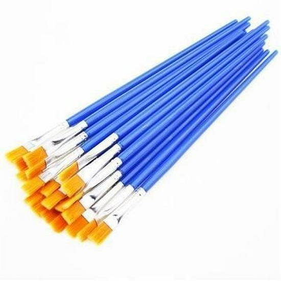 Водонепроницаемый набор пигментов из 12 цветов для детей - Арт для самостоятельного творчества, Граффити и Роспись по гипсу с 6 соединенными полосками пигментов