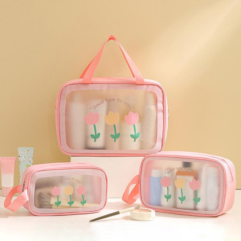 Cosmetic Bag Female Portable 2025 Advanced Travel Large-Capacity Waterproof Cosmetic Storage Bag Box Wash Bag