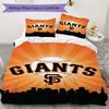 San Francisco Giants Pattern Bedding uilt Set uilt Cover Pillowcase Home Decoration Birthday Gift (1 * duvet cover + 2 * pillowcase without core)