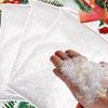20/100g 3D Snowflake Decoration Fake Snow Artificial Snowflake Decor  Party Decoration