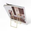 Iron Art Display Stand Easel Exquisite Bookshelf Dish Rack Plate Bowl Picture Frame Photo Book Pedestal Holder Home Decoration