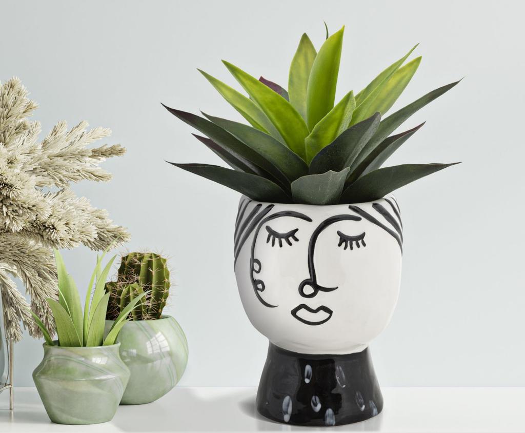 Ваза горшок лицевая часть см Ø 14X18,2