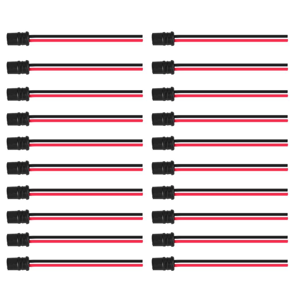 20 шт. T10 W5W удлинитель для лампочки, держатель, разъем, мягкая резина для автомобилей, велосипедов, лодок