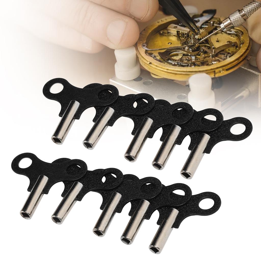 Clock Winding Key Clock Winding Key Steel Wall Clock Mechanical Desk Clocks Key Repairing Accessory Wall Clock Winding Key