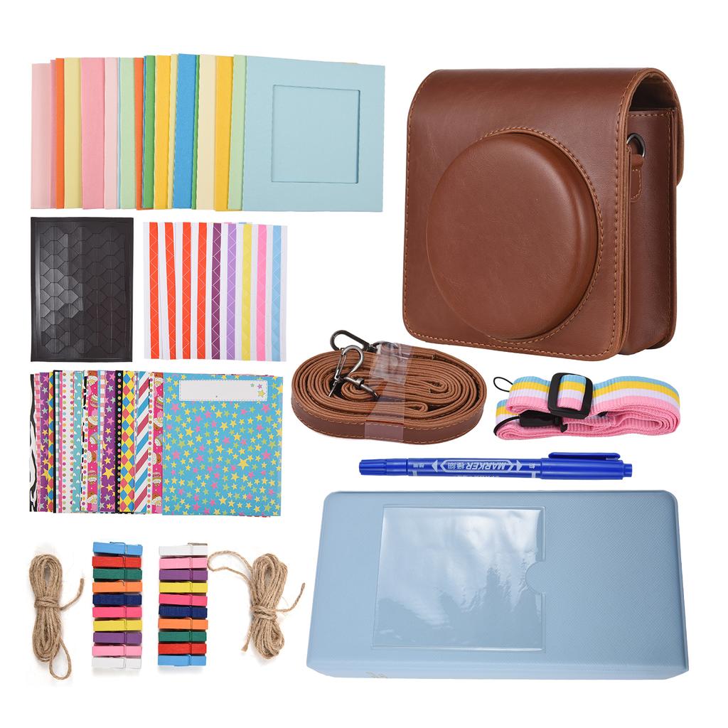 Instant Camera Accessories Bundle Kit Replacement for Fujifilm Instax Square SQ40/ SQ1 with Camera