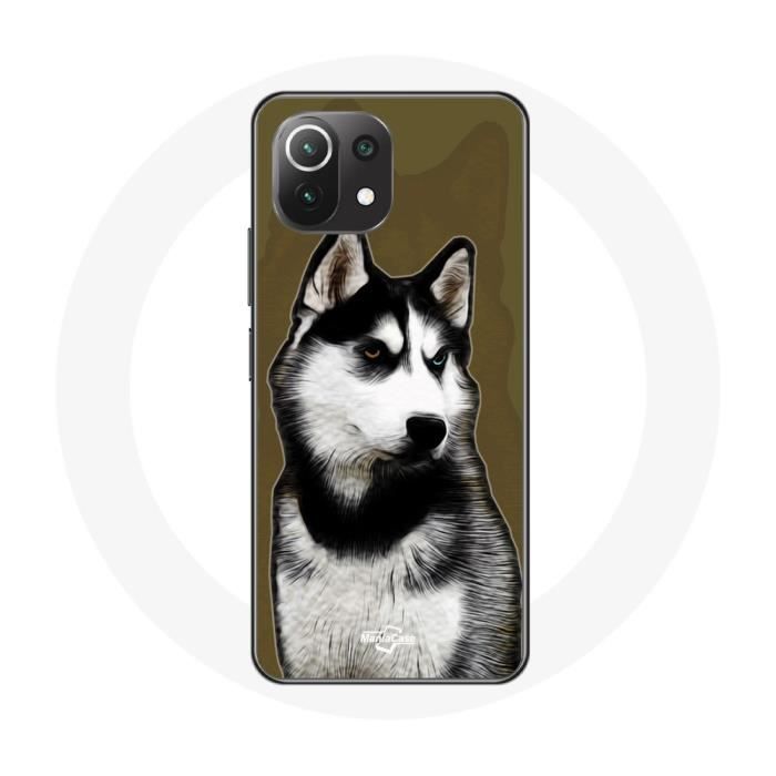 Coque pour Xiaomi Mi 11 Lite Husky de Sibérie