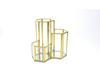 Nordic Style Makeup Brush Holder, Dressing Table Organizer, and Stationery Pen Holder Glass Storage.