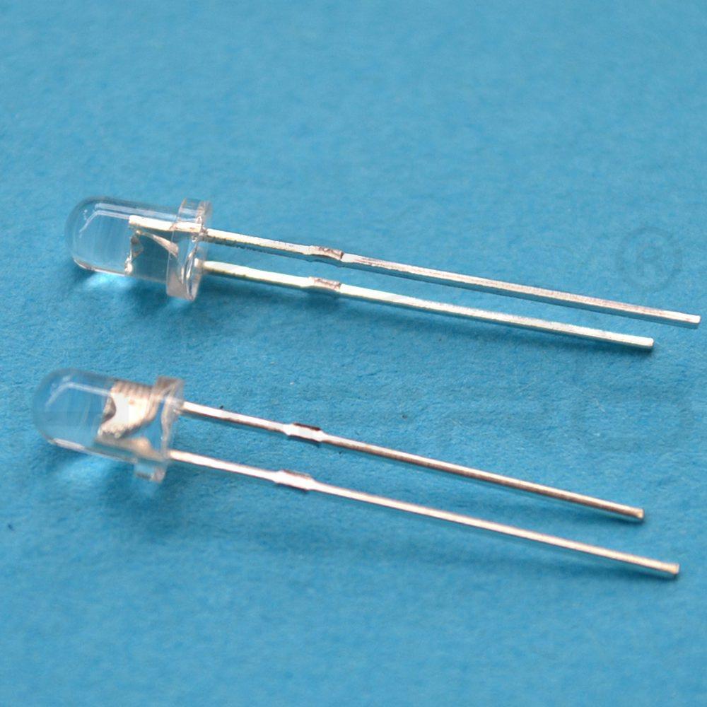 100 шт. Белый Синий Красный Желтый Зеленый 5 мм 3 мм Круглый светодиодный набор в ассортименте Ультра супер яркий светоизлучающий диод 6000-6500k лампа