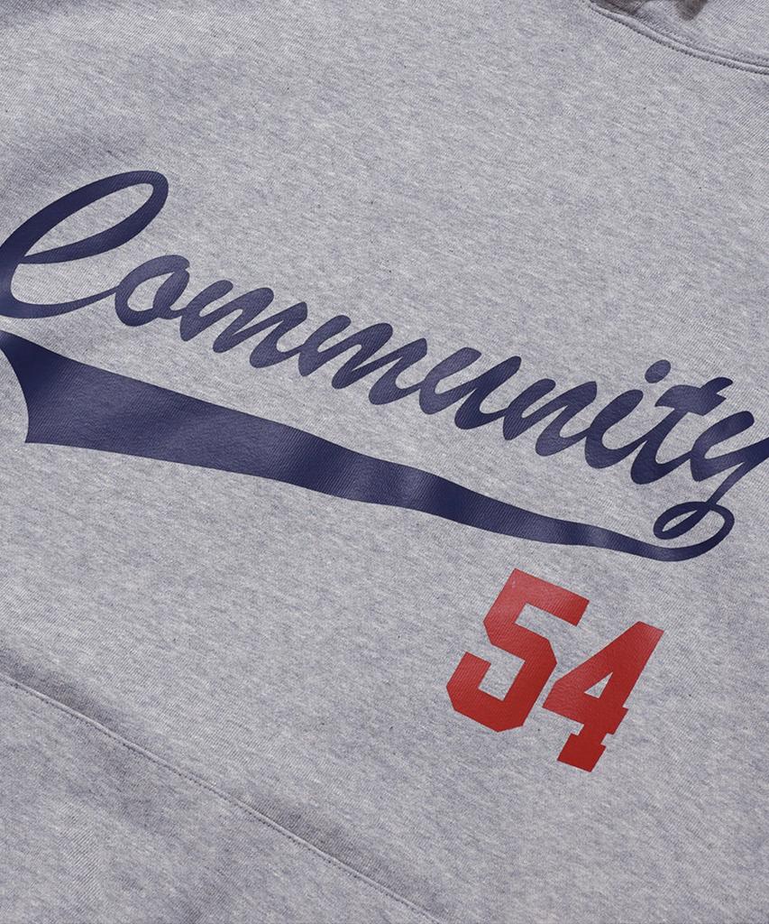 Толстовка с капюшоном Community 54 [Серый]
