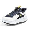 Children's Four-wheel Runaway Shoes for Boys and Girls Universal Wheeled Shoes Shrinkable Double-row Skates Casual Sneakers