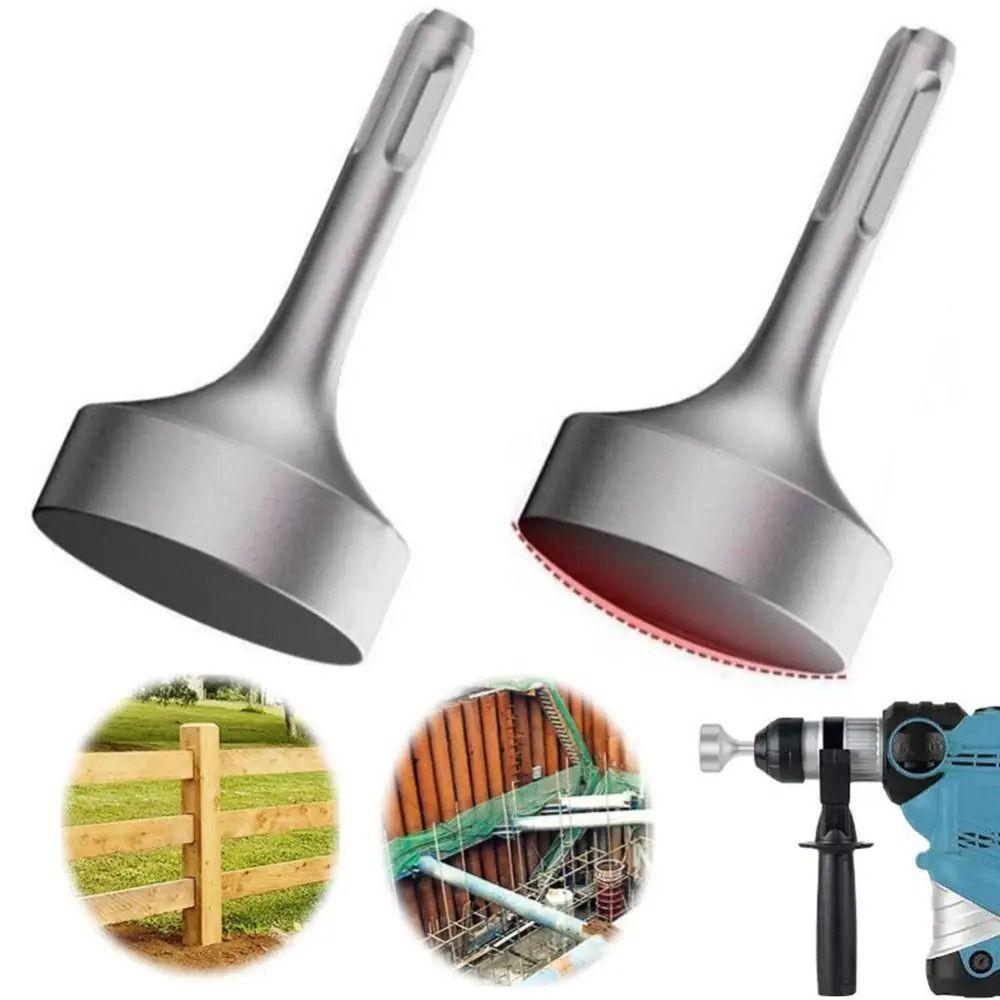 Steel Round/Square Rod Driver High Hardness Pile Driving Hammer Head Farm Fences