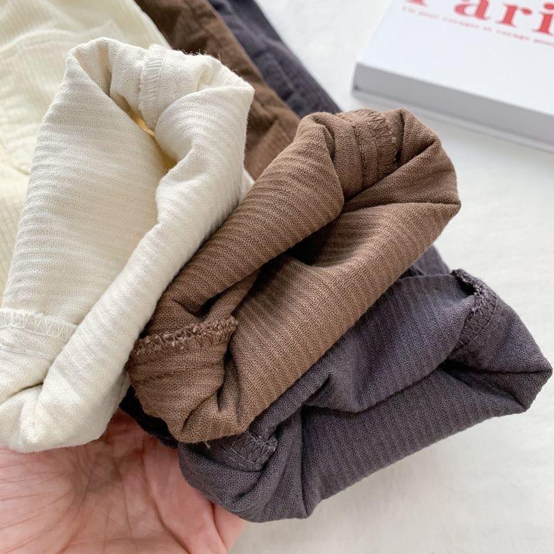 Модная детская одежда Осень Зима Детские однотонные вельветовые брюки Мальчики Мягкие свободные брюки Девочки Универсальные повседневные брюки