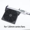 3in1 Plastic Dustproof Fan Cover Net 12cm 120mm Case Fan Dust Filter Guard Grill Protector for PC Computer Cleaning Cooling