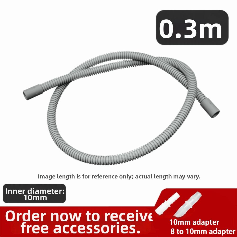 10 мм Слив для сушилки Разные размеры с адаптером Сменный удлинительный шланг для сушилки для Midea для Haier для сушилок Siemens