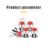 4Pcs Car Badge Wheel Tire Valve Stem Metal Airtight Caps For Mitsubishi Ralliart Outlander Pajero Lancer ASX Carisma L200 Galant