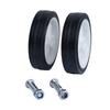 2* Колеса для компрессора 5/6 Амортизация Нескользящие Бесшумные Комплект