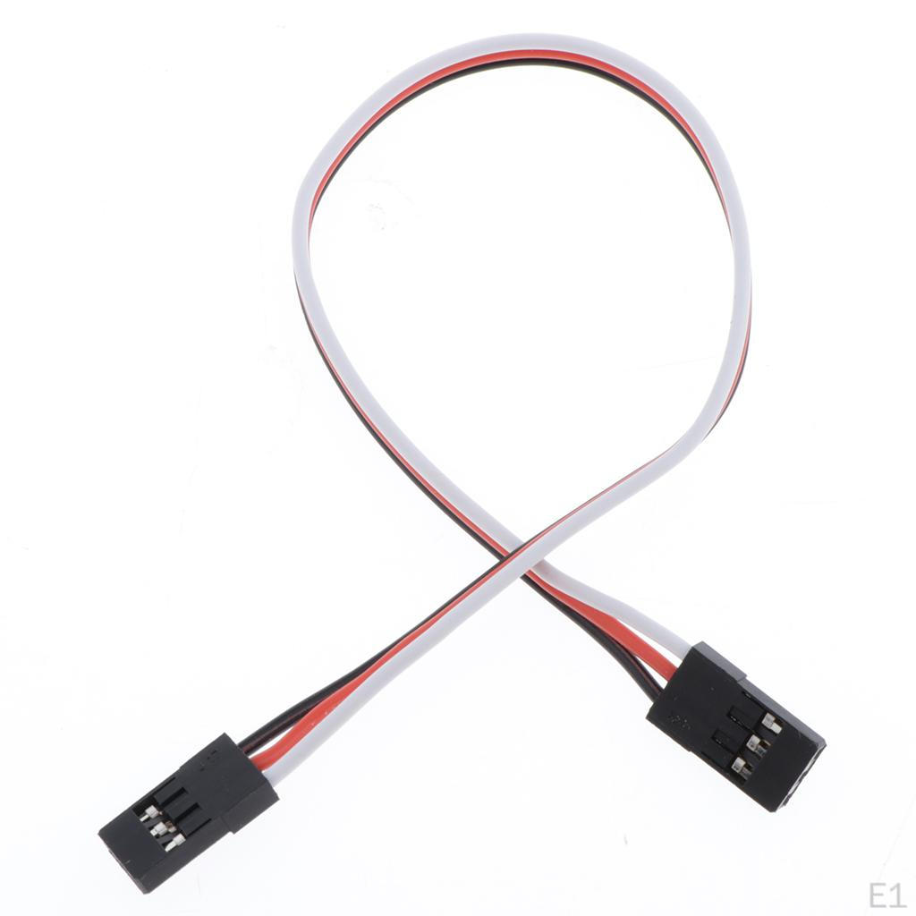 Servo Motor Steering Extension Cable Wires Connect Metal 300mm