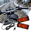 Motorcycle Heated Grips 3 Temperature Warmer Fast Heating Motorcycle Handle Cover For Outdoor Riding During Commuting Touring